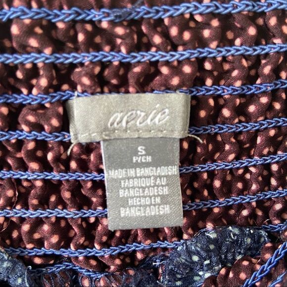 Aerie-printed Wide Leg Smocked Waist Pants (Size:Small) - Picture 8 of 8